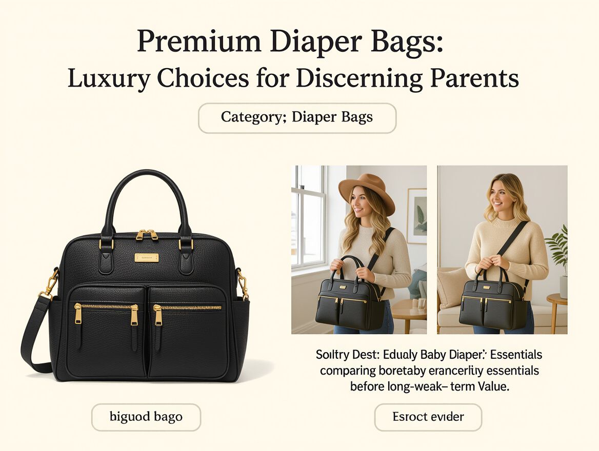 Premium Diaper Bags: Luxury Choices for Discerning Parents