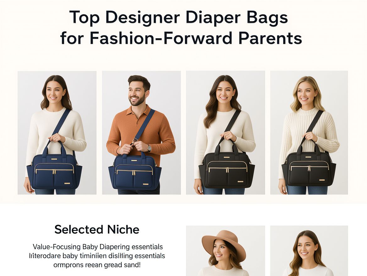 Top Designer Diaper Bags for Fashion-Forward Parents